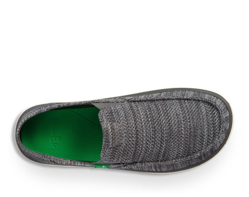 Sanuk Mesh Vagabond Tripper Men's Shoes Grey | Canada 214UZG